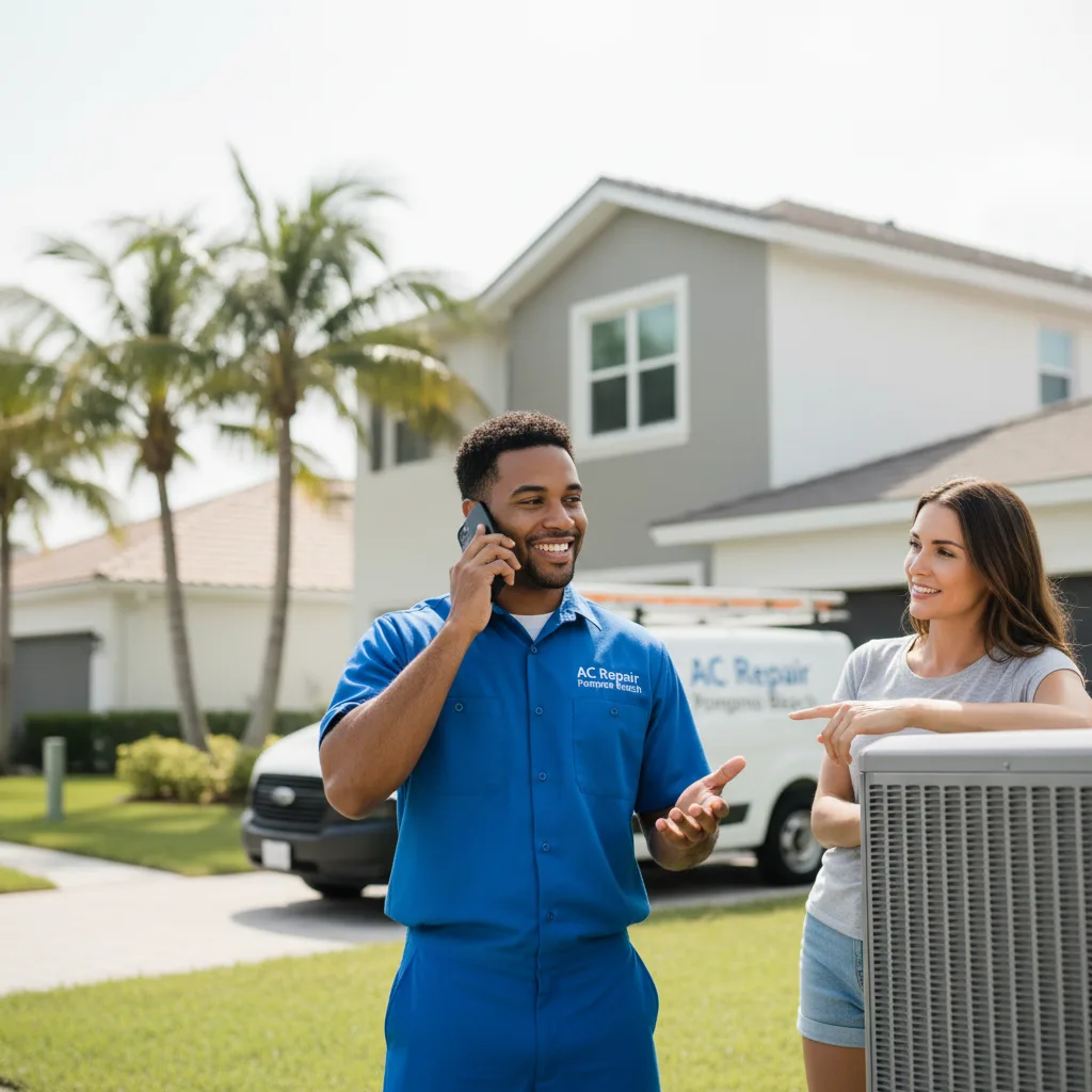 AC Repair Pompano Beach customer support in Haddon Heights